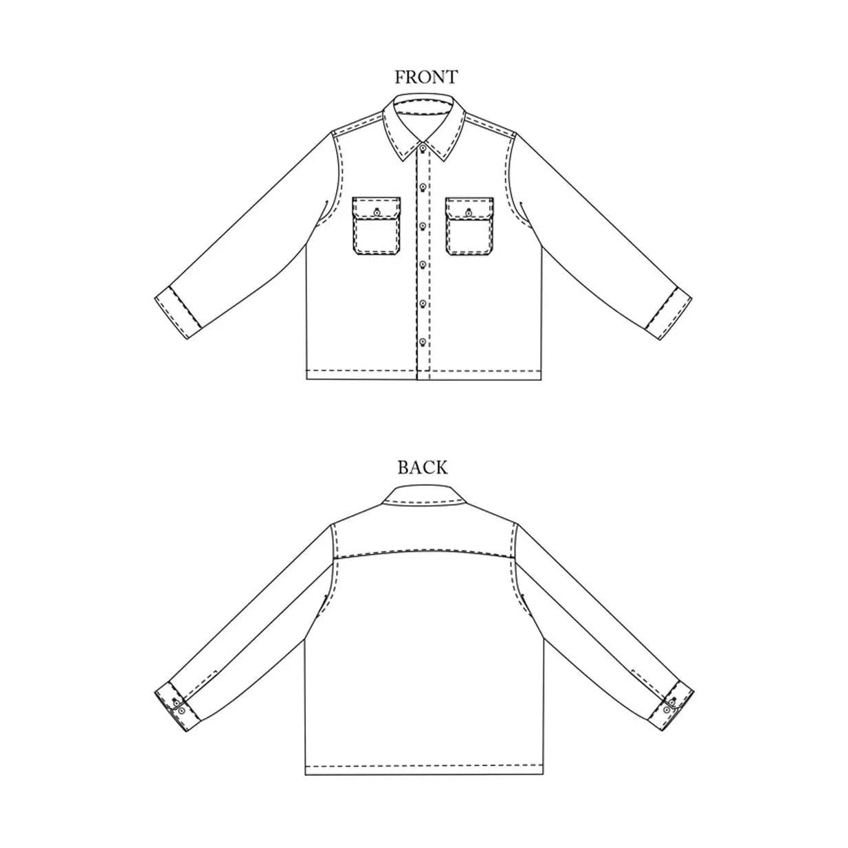 Merchant & Mills-Arbor Shirt Pattern-sewing pattern-gather here online