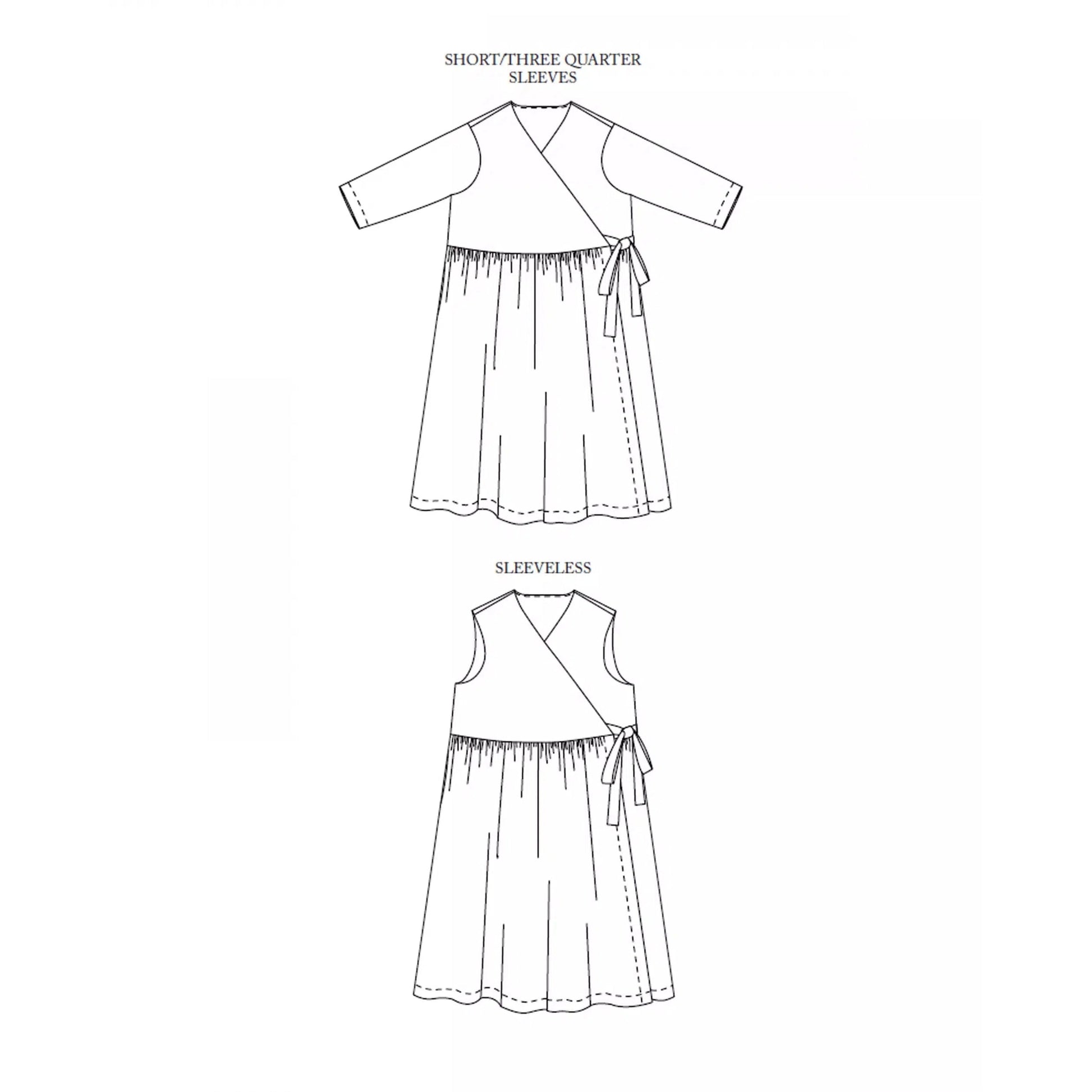 Merchant & Mills-Etta Dress Pattern-sewing pattern-gather here online