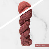 Brooklyn Tweed-Tones-yarn-Lychee - Undertone-gather here online