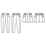 Papercut Patterns-Palisade Pants/Shorts Pattern-sewing pattern-gather here online