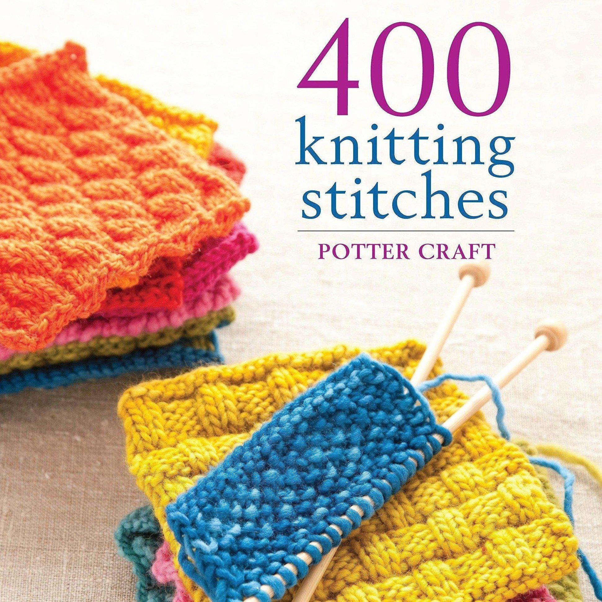 Penguin Random House-400 Knitting Stitches-book-gather here online