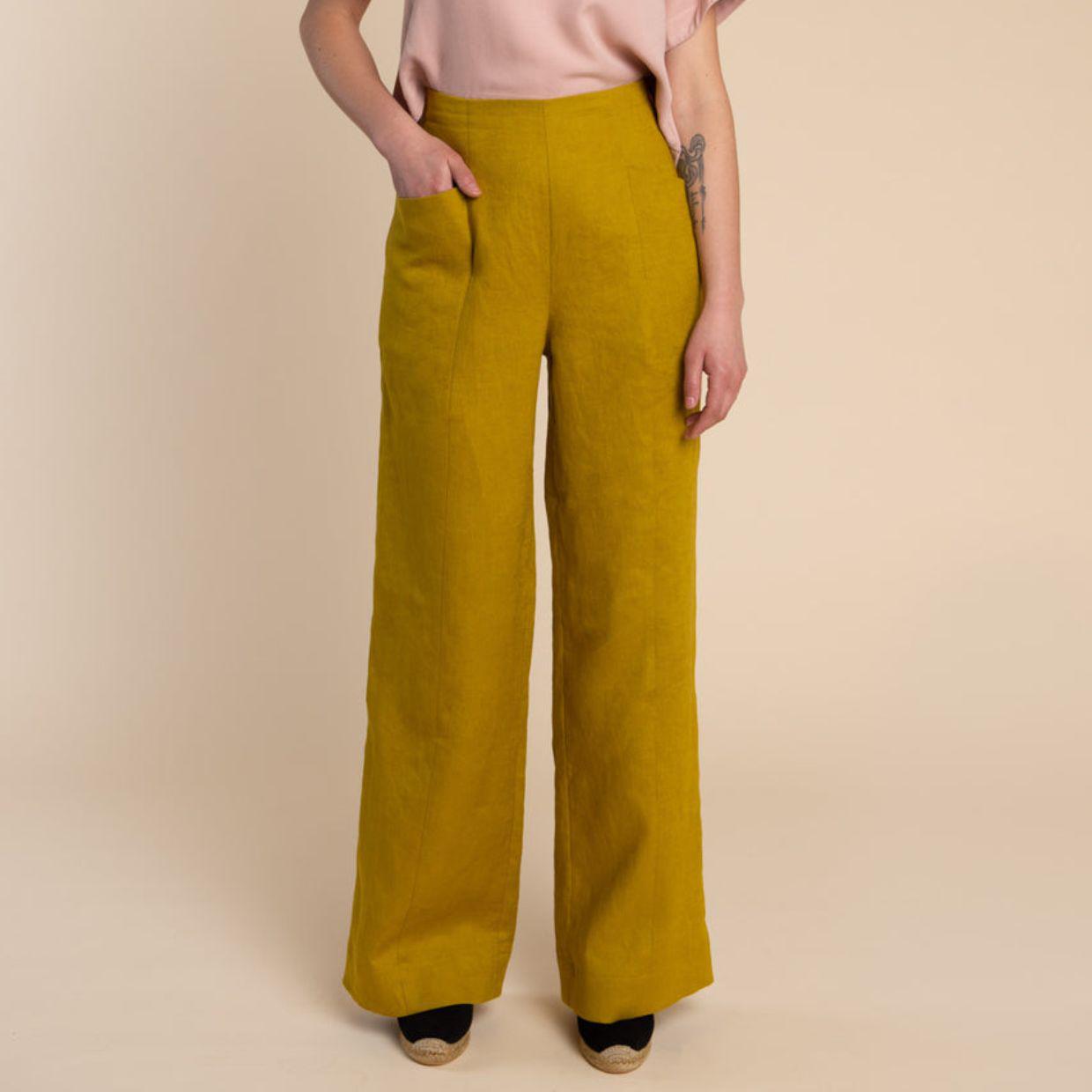 Closet Core Patterns-Pietra Pants and Shorts Pattern-sewing pattern-gather here online