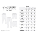 Sarah Kirsten-Sweet Pea Sweatpants-sewing pattern-gather here online