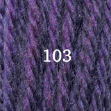 Appleton-Crewel Yarn-floss-103 Dark Purple-gather here online