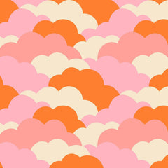 Ruby Star Society-Clouds Orange-fabric-gather here online