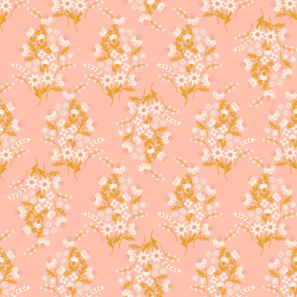 Ruby Star Society-Wild Flower Child Peach-fabric-gather here online