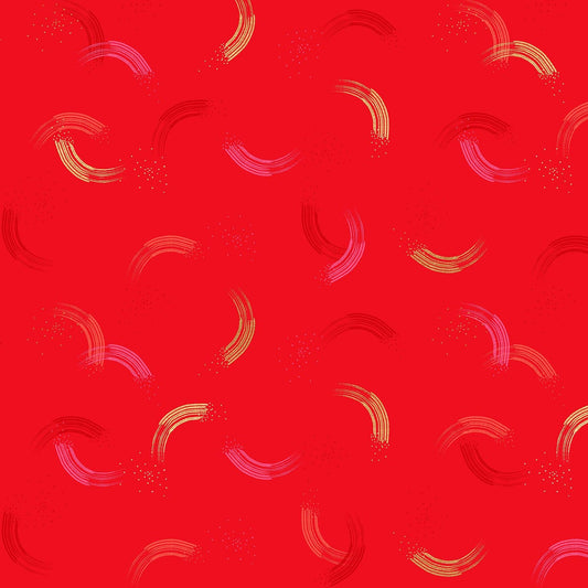 Ruby Star Society-Twirl Dark Ruby Metallic-fabric-gather here online