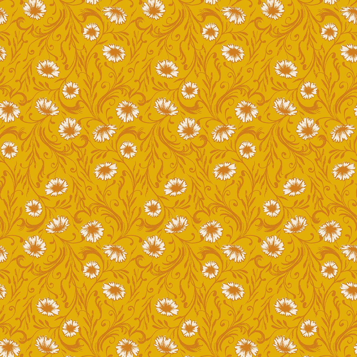 Ruby Star Society-Chamomile Goldenrod-fabric-gather here online