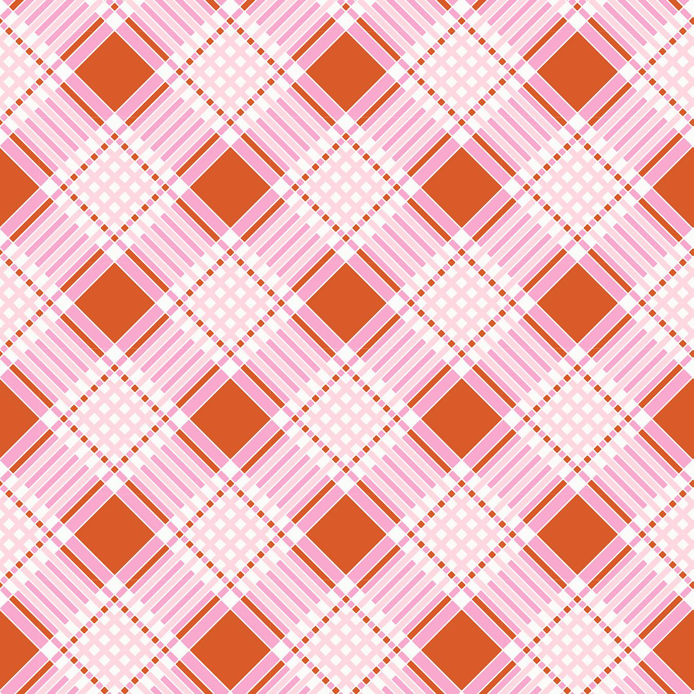 Ruby Star Society-Plaid Pecan-fabric-gather here online