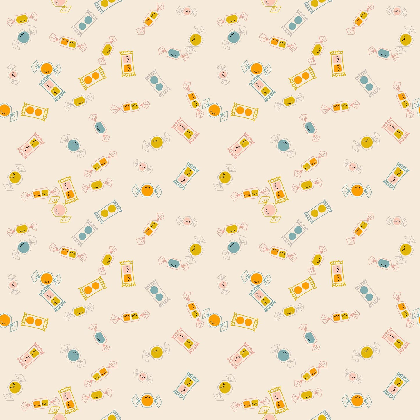 Ruby Star Society-Tossed Candy Natural-fabric-gather here online