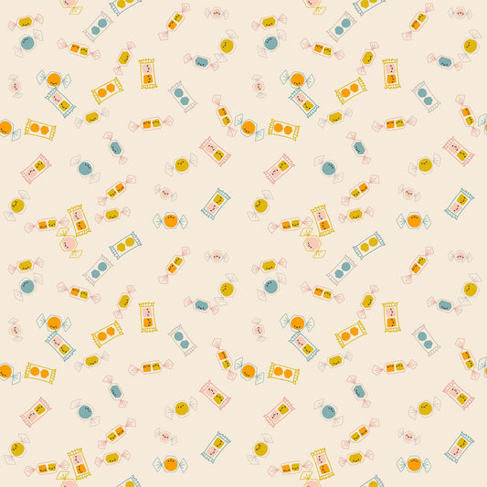 Ruby Star Society-Tossed Candy Natural-fabric-gather here online