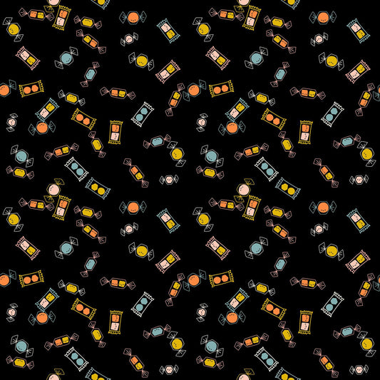 Ruby Star Society-Tossed Candy Black-fabric-gather here online