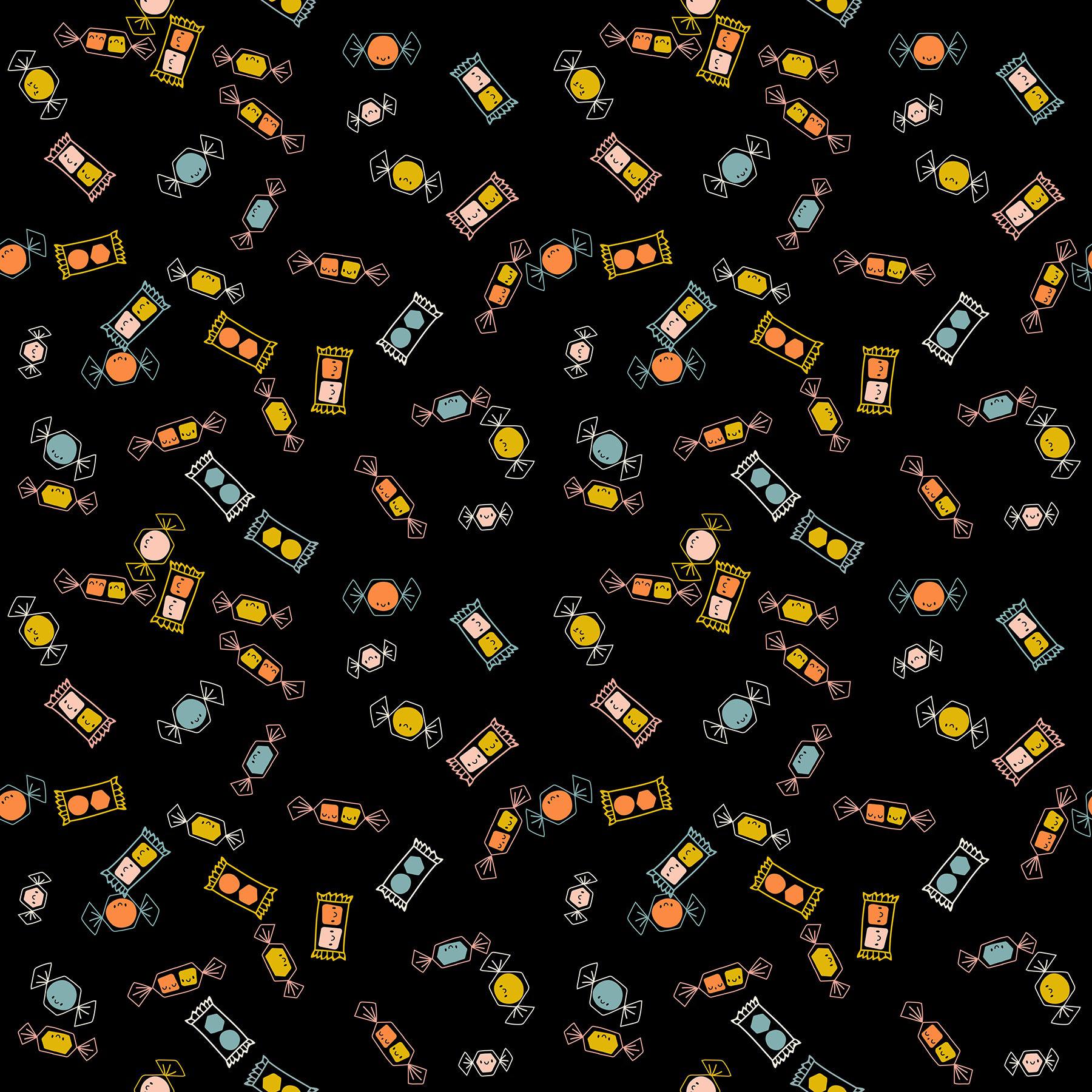 Ruby Star Society-Tossed Candy Black-fabric-gather here online