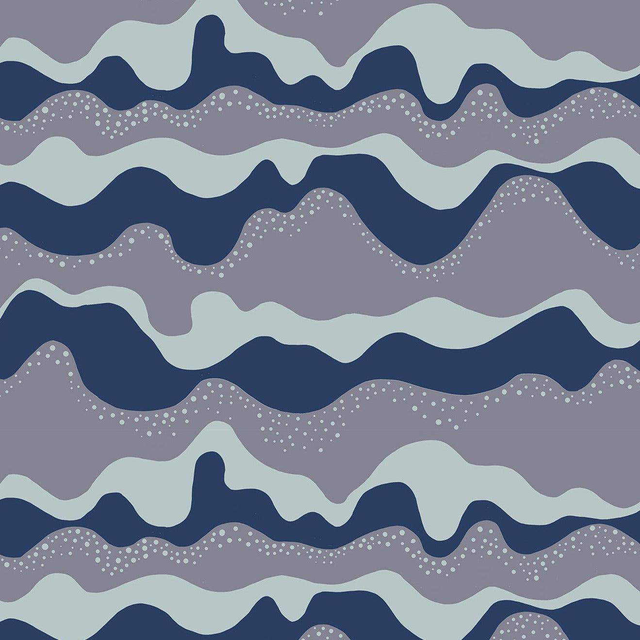 Ruby Star Society-Sea and Sky Navy-fabric-gather here online