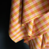 Merchant & Mills-Rhubarb and Custard Cotton/Linen-fabric-gather here online