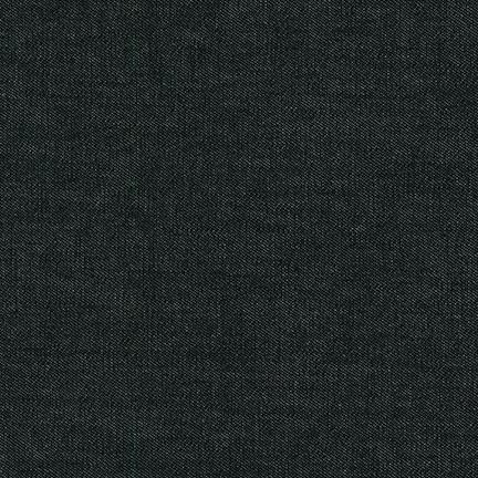 Robert Kaufman-Black Washed Denim 6.5oz-fabric-gather here online