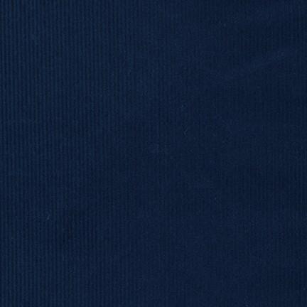 Robert Kaufman - Corduroy - 14 Wale - 1243 Navy - gatherhereonline.com