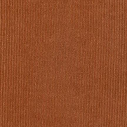 Robert Kaufman - Corduroy - 14 Wale - 1317 Russet - gatherhereonline.com