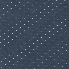 Robert Kaufman-Cotton Chambray Dots-fabric-62 Indigo-gather here online