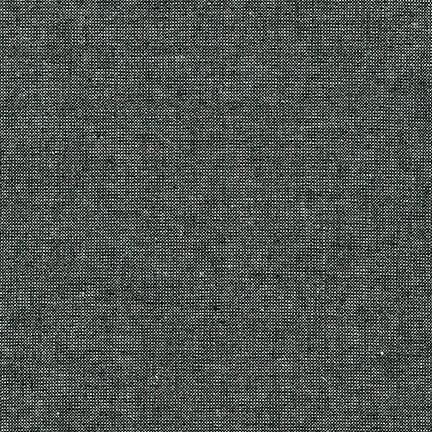 Robert Kaufman - Essex Yarn Dyed Metallics - Ebony - gatherhereonline.com