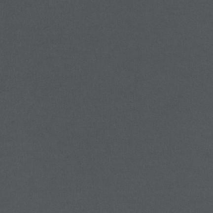 Robert Kaufman - Flannel Solids - 1071- Charcoal - gatherhereonline.com