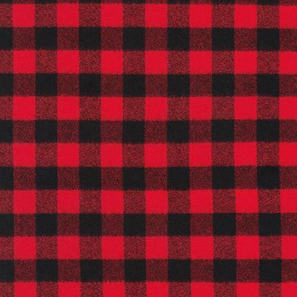 Mammoth Flannel, Red 16422-3