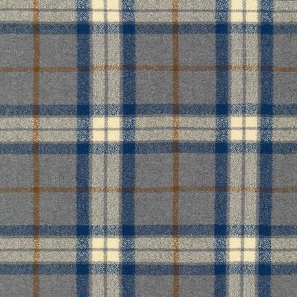 Robert Kaufman-Mammoth Flannel, Steel 14884-185-fabric-gather here online