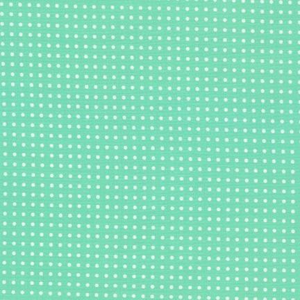 Robert Kaufman-Polka Dots Grid Aqua-fabric-gather here online