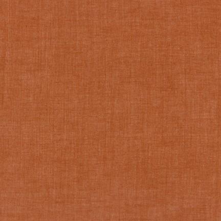 Robert Kaufman - Sophia Washed Lawn - Burnt Sienna 37 - gatherhereonline.com