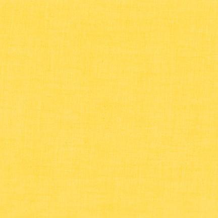 Robert Kaufman-REMNANT: Sophia Washed Lawn 26 Yellow 30% OFF 1 YD-fabric remnant-gather here online