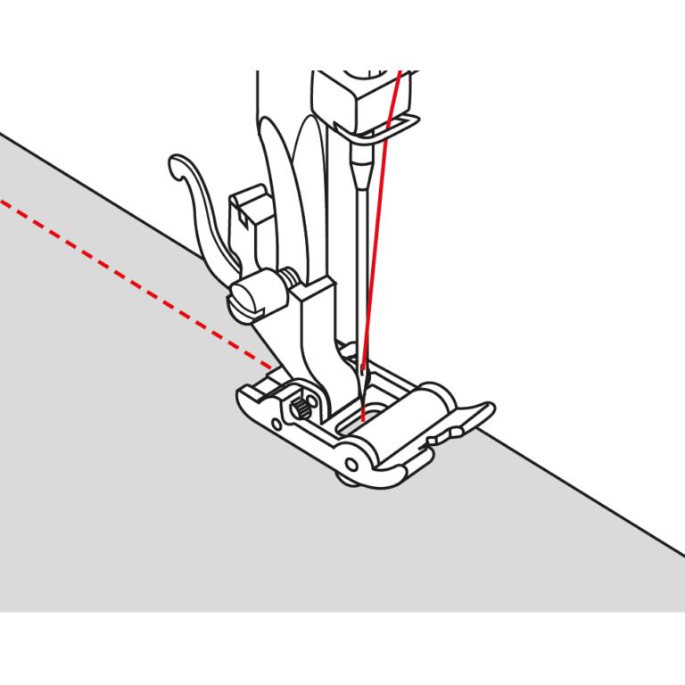 Bernette-b33/b35 Roller foot-sewing_machine_feet-gather here online