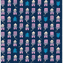 Ruby Star Society-Little Houses Navy-fabric-gather here online