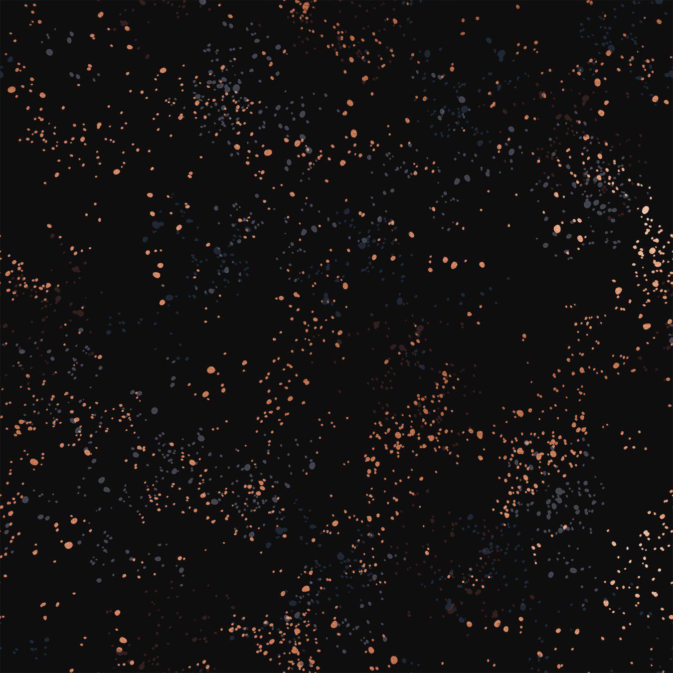 Ruby Star Society-REMNANT: Speckled 61M Metallic Black 30% OFF 1.41 YDS-fabric remnant-gather here online