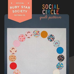 Ruby Star Society - Social Circle Quilt Pattern - Default - gatherhereonline.com