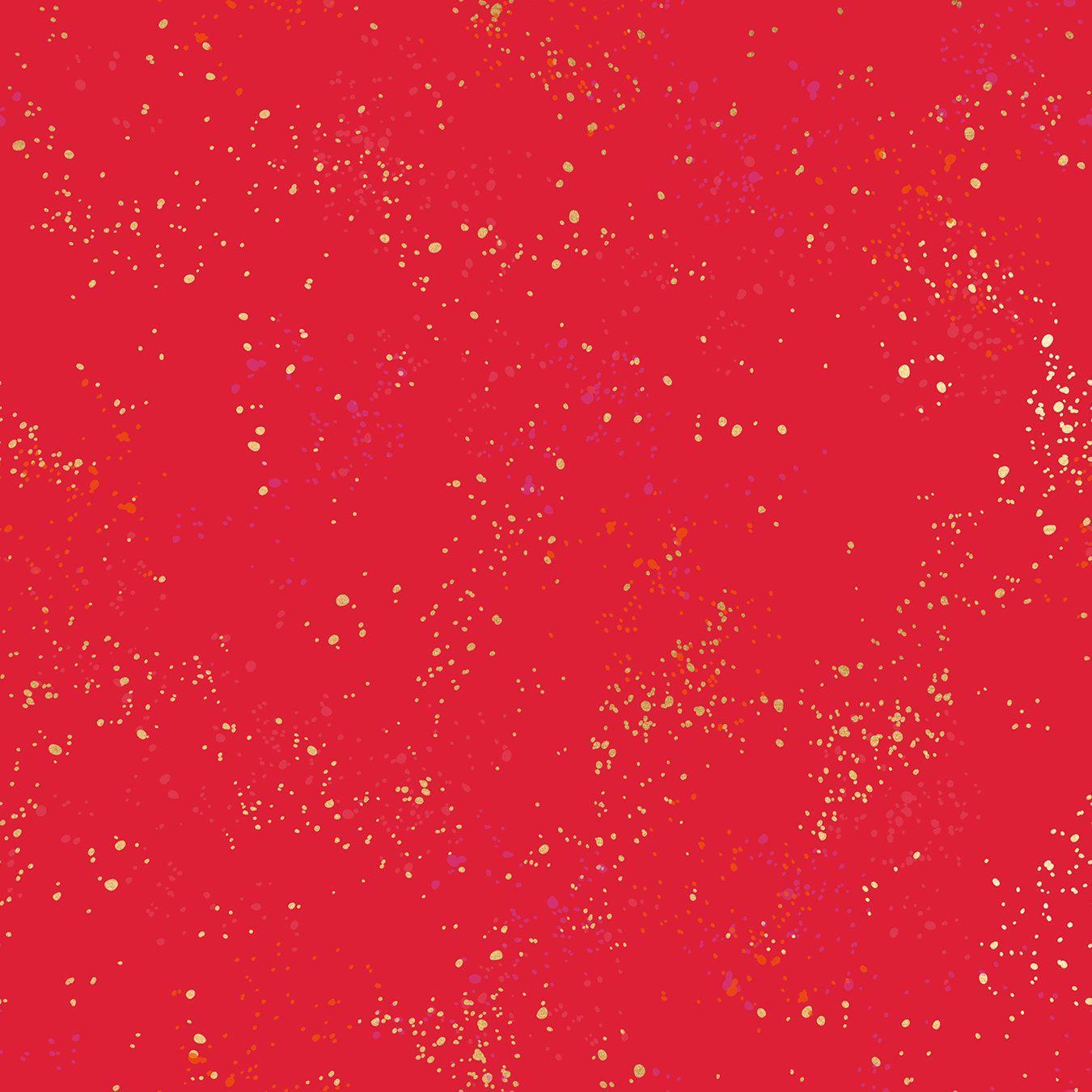 Ruby Star Society-Speckled-fabric-110M Metallic Scarlet-gather here online