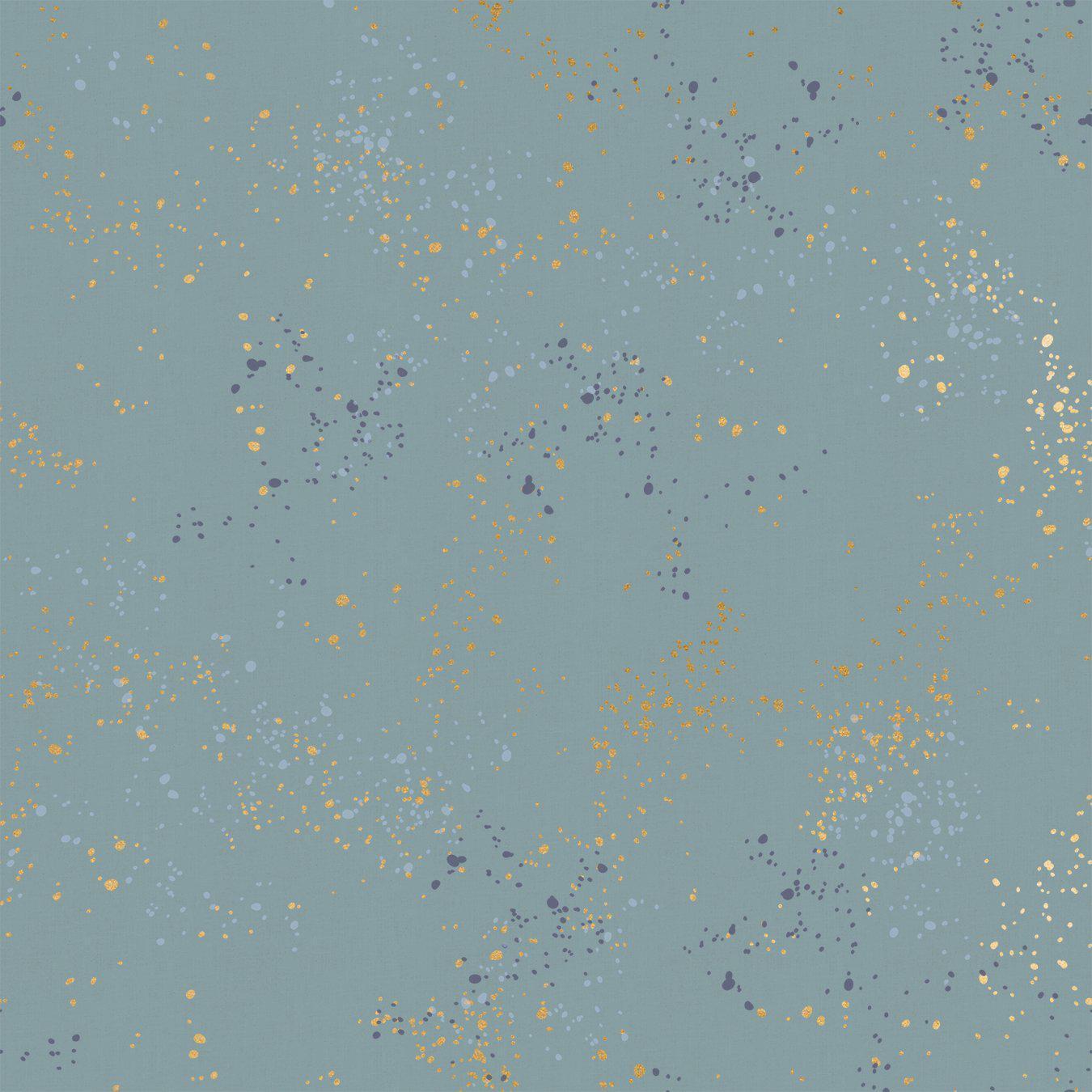 Ruby Star Society-Speckled-fabric-48M Metallic Soft Blue-gather here online