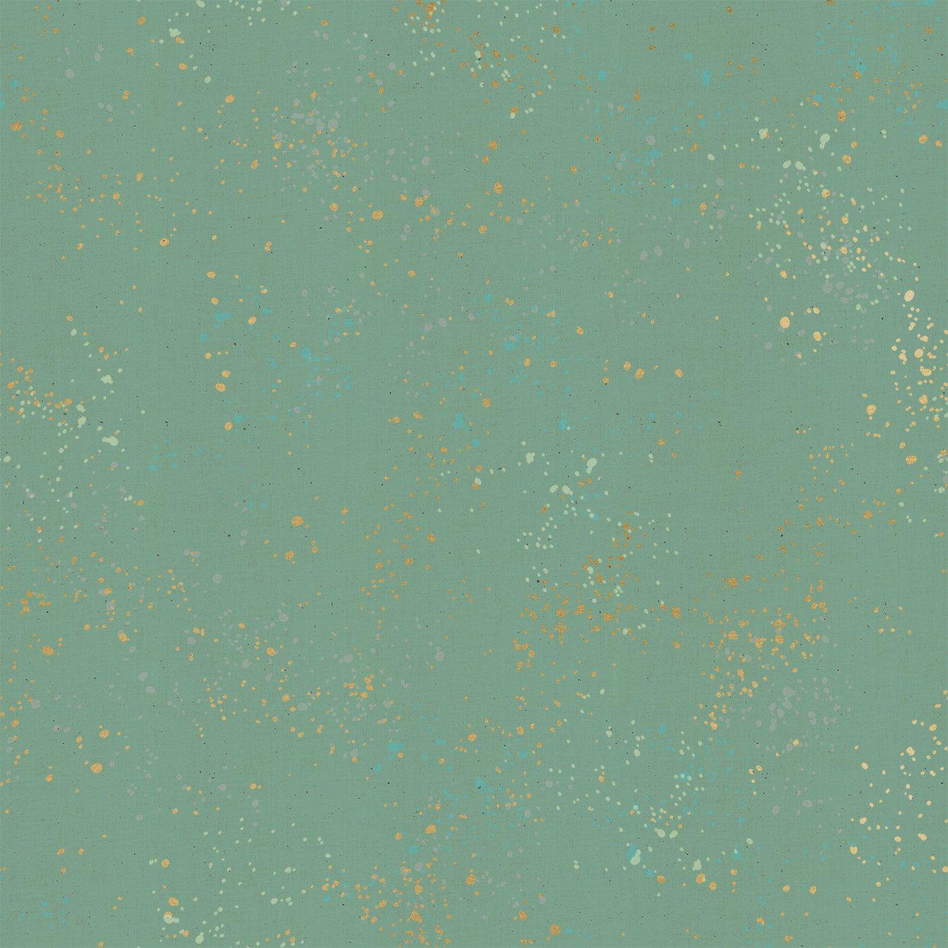 Ruby Star Society-Speckled-fabric-70M Metallic Soft Aqua-gather here online