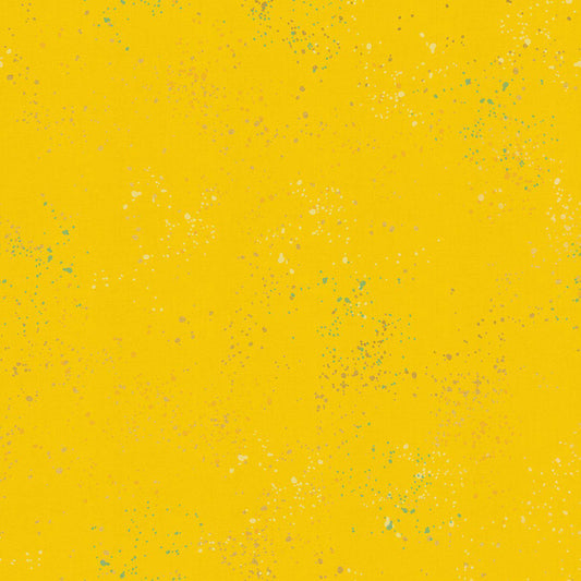Ruby Star Society-REMNANT: Speckled, 71M Metallic Sunshine 30% OFF 1.47 YDS-fabric remnant-gather here online