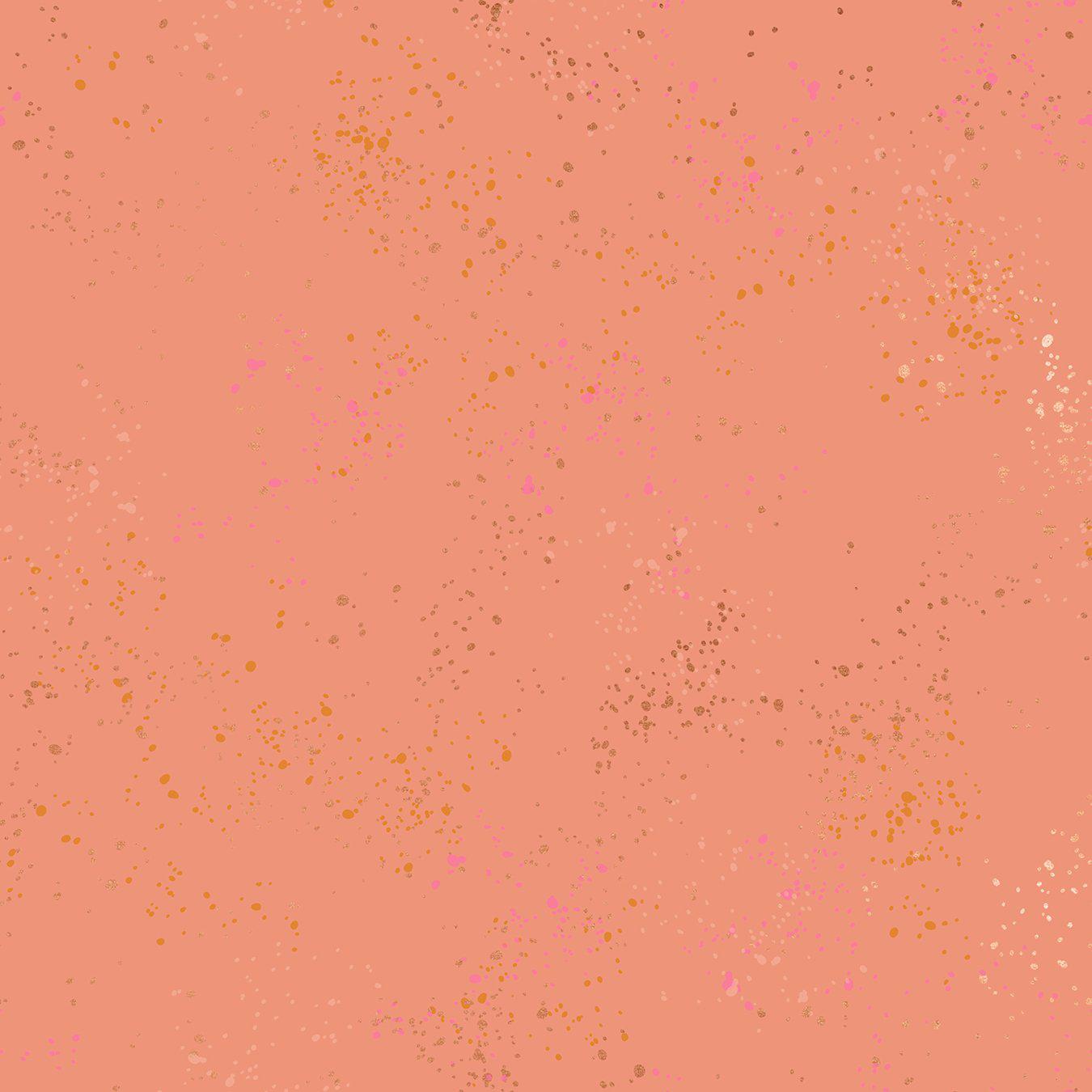 Ruby Star Society-Speckled-fabric-93M Metallic Melon-gather here online