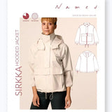 Named Clothing-Sirkka Hooded Jacket Pattern-sewing pattern-gather here online