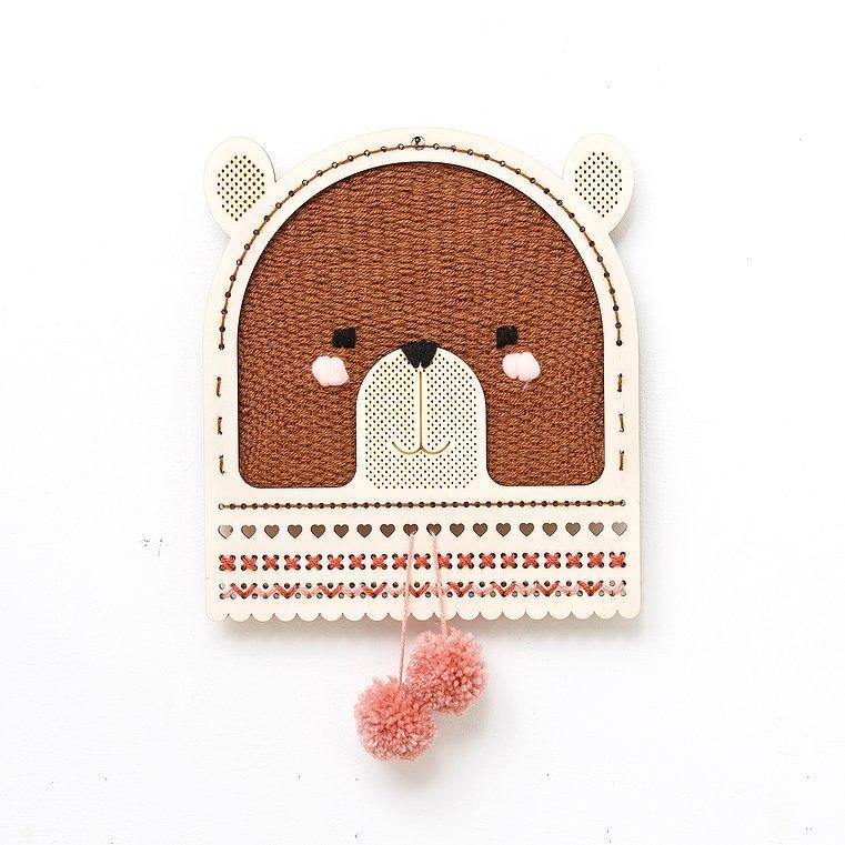 SOZO-Bear Weaving Kit-craft kit-gather here online