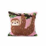 SOZO-Sloth Pillow Embroidery Kit-embroidery/xstitch kit-gather here online
