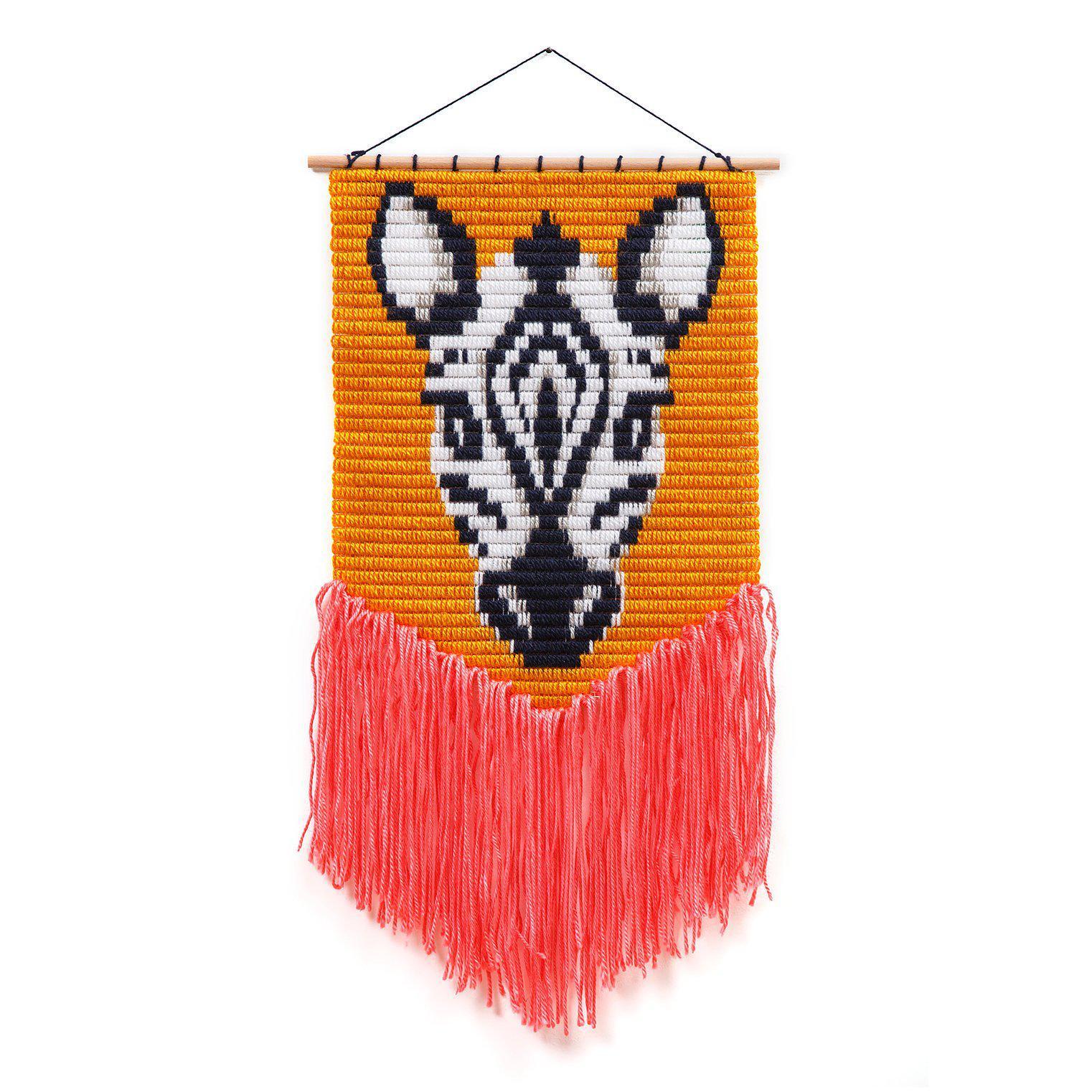 SOZO-Zebra Wall Art Embroidery Kit-embroidery/xstitch kit-gather here online