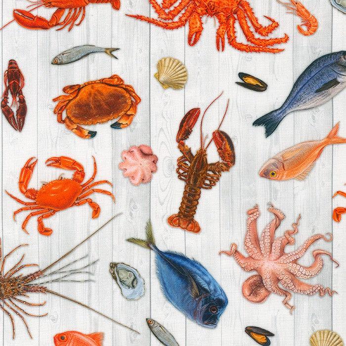 Robert Kaufman-Fishing Pier-fabric-gather here online