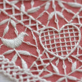 Kiriki Press-Lace Heart Embroidery Stitch Sampler-embroidery kit-gather here online