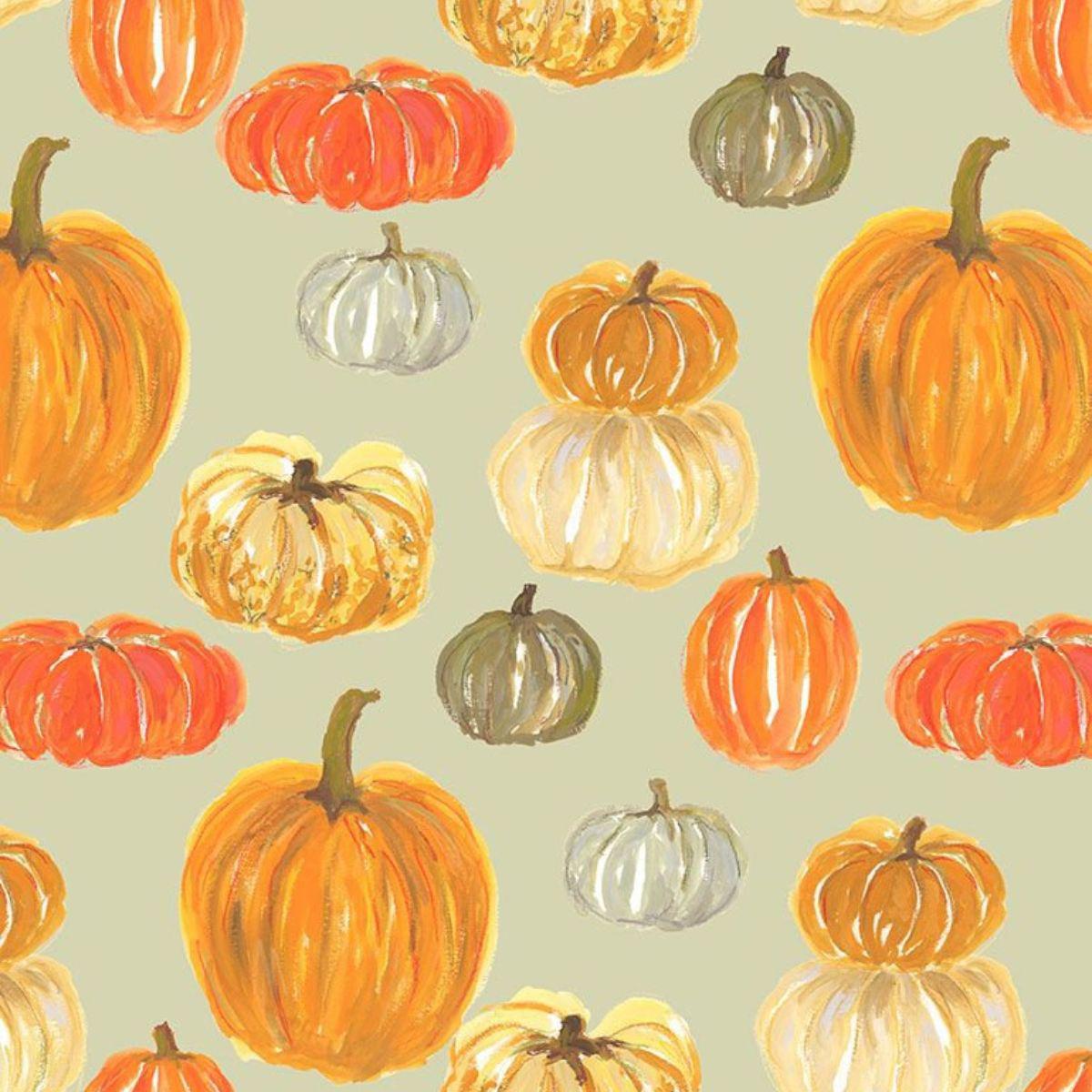 Dear Stella-Pumpkin Patch-fabric-gather here online
