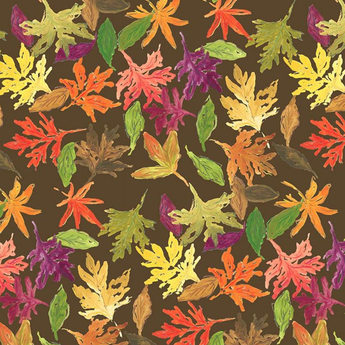 Dear Stella-Falling Leaves-fabric-gather here online