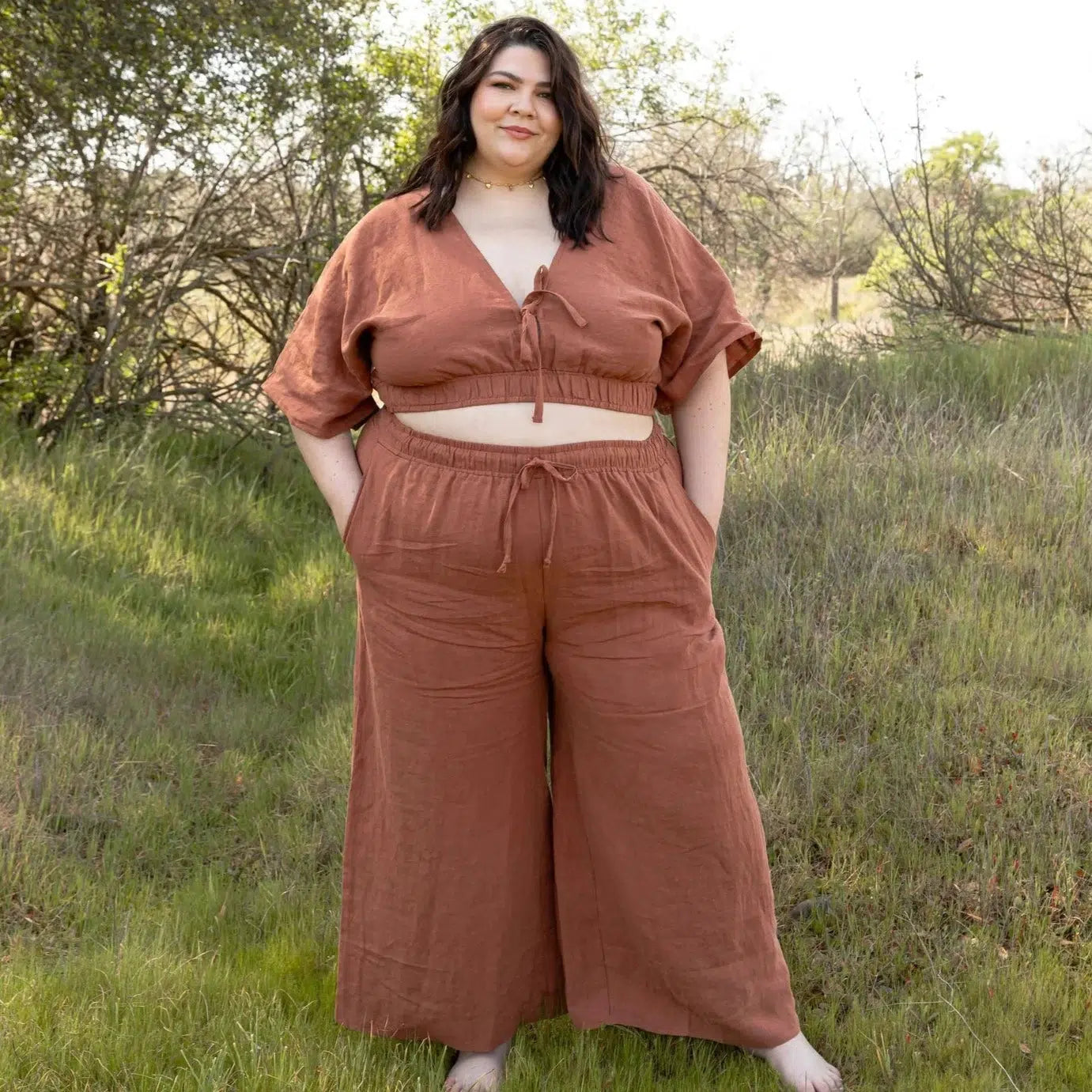 Friday Pattern Company-The Saguaro Set-sewing pattern-gather here online
