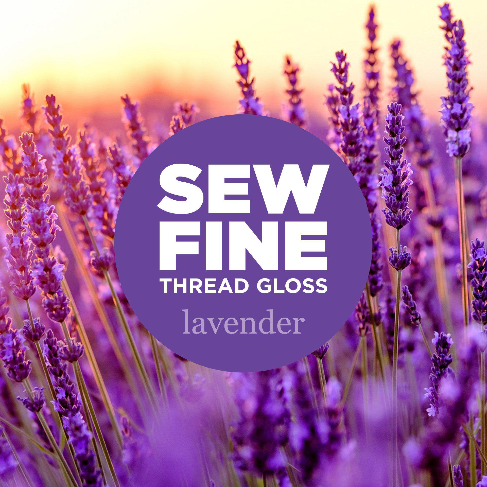 Sew Fine-Sew Fine Thread Gloss: Lavender-sewing notion-gather here online