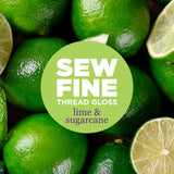Sew Fine-Sew Fine Thread Gloss: Lime and Sugar-Cane-sewing notion-gather here online